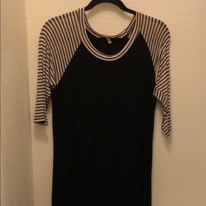 Raglan style dress